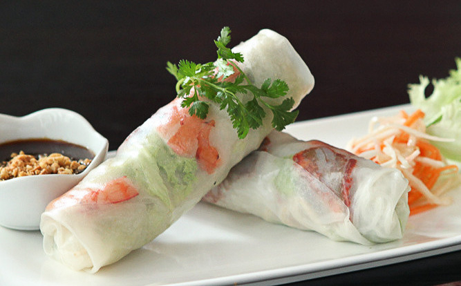 Goi Cuon Tom - Sommerrollen Garnelen (2 Stk.)